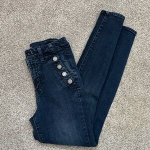 Gap Skinny Jeans Dark wash Button details. size 2/26.